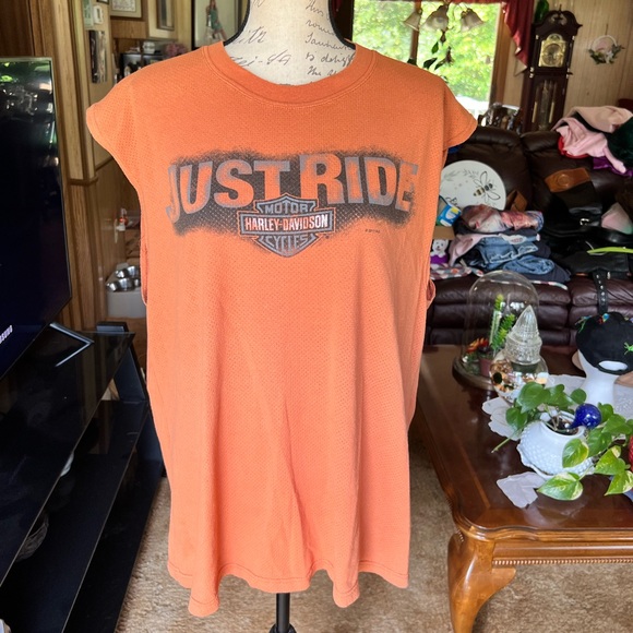 Harley-Davidson Other - Men’s Harley Davidson 2017 Asheville NC tank top